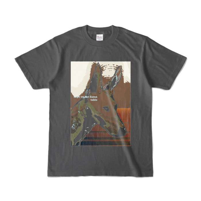 カラーTシャツ - S - チャコール (濃色)
