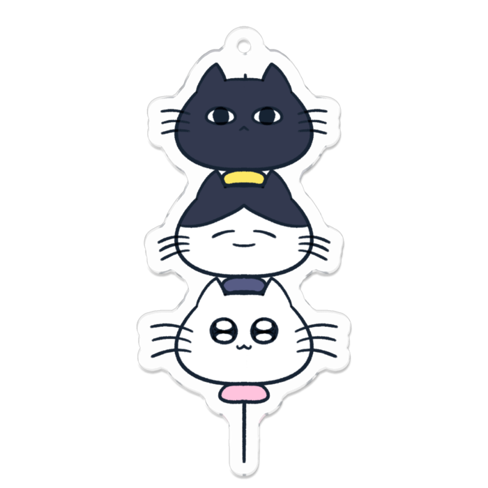 黒 ハチワレ 白