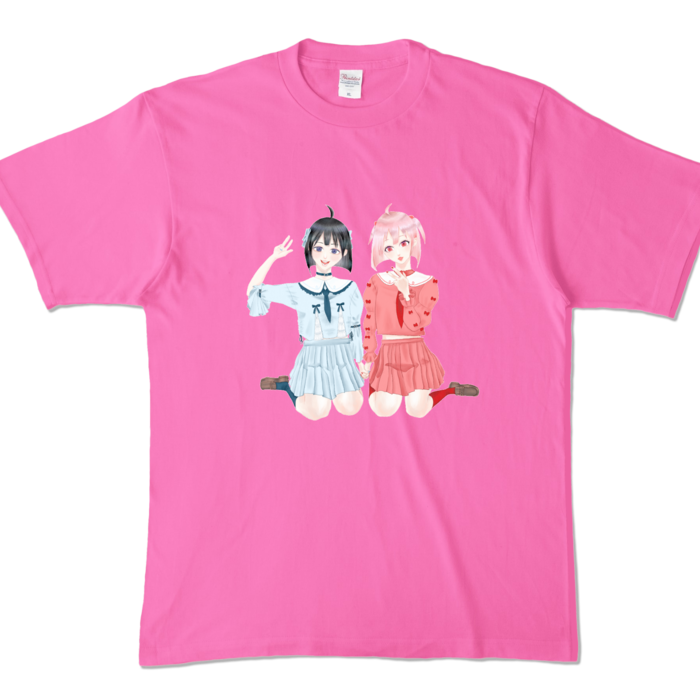 カラーTシャツ - XL - ピンク (濃色)