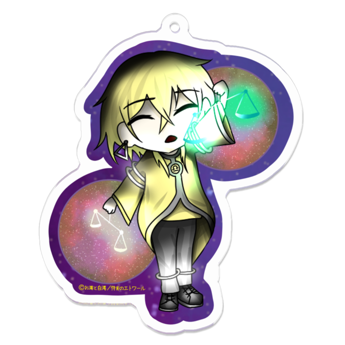 アクリルキーホルダー - 70 x 70 (mm)