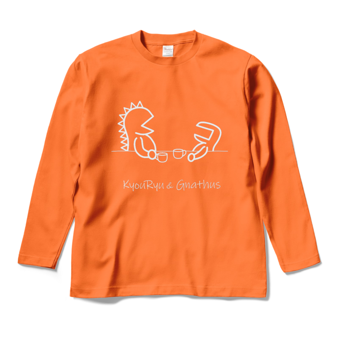ロングスリーブTシャツ - M - オレンジ