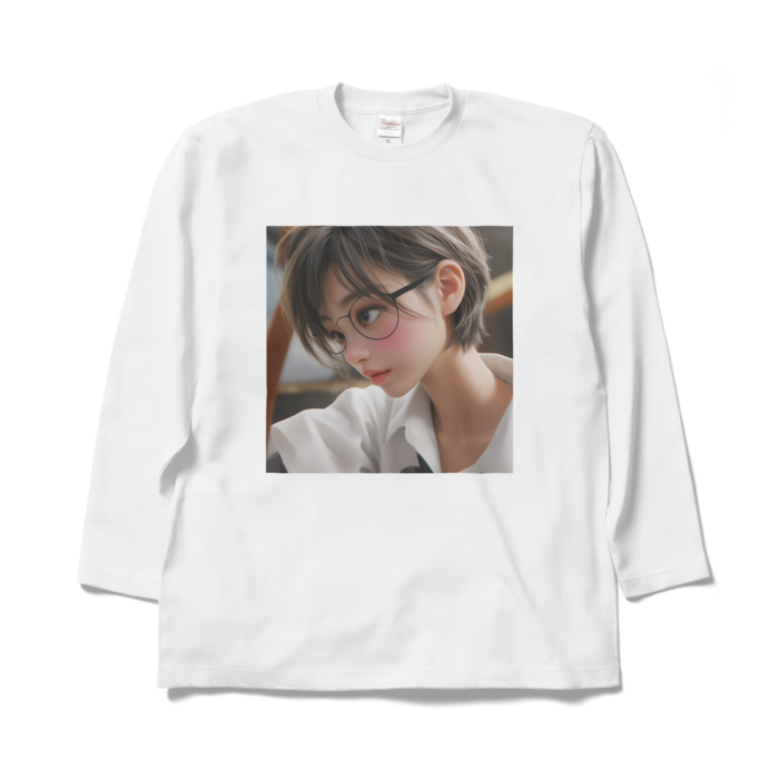ロングスリーブTシャツ typeA- XL - ホワイト
