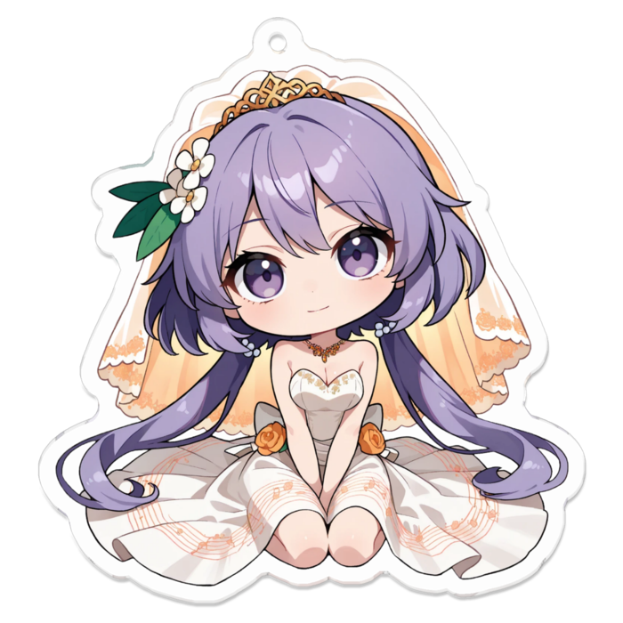 アクリルキーホルダー - 70 x 70 (mm)(キャラのみ)