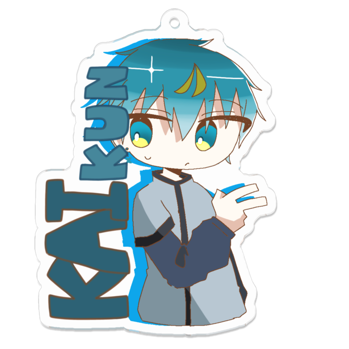 アクリルキーホルダー - 70 x 70 (mm)