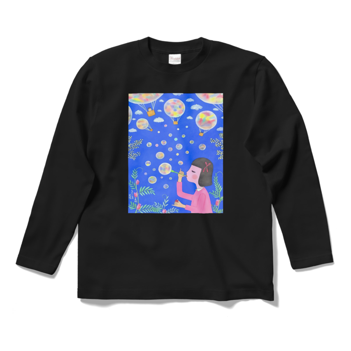 ロングスリーブTシャツ - S - ブラック