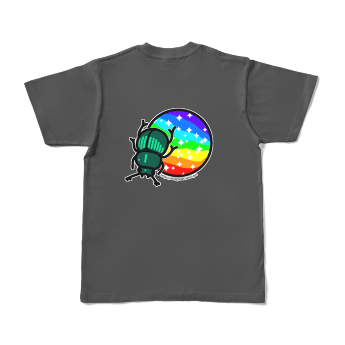 カラーTシャツ - S - チャコール (濃色)