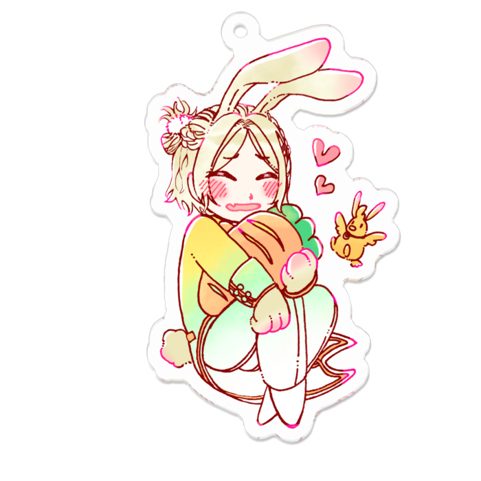 アクリルキーホルダー - 70 x 70 (mm)