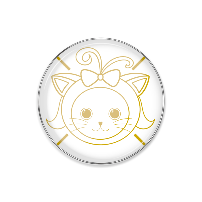 ピンバッジ - 丸形25mm