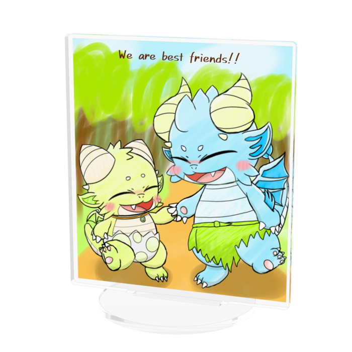 アクリルフィギュア - 100x100mm