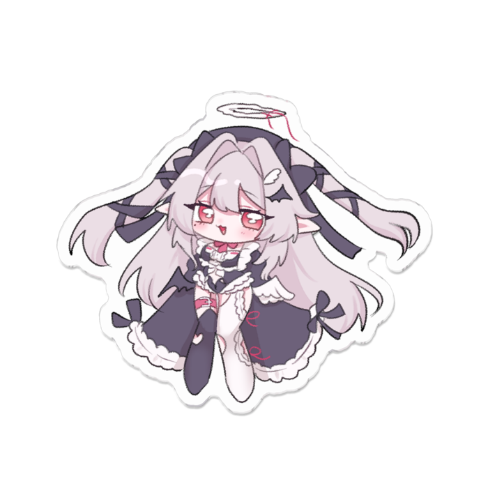 アクリルバッジ - 70 x 70 (mm)