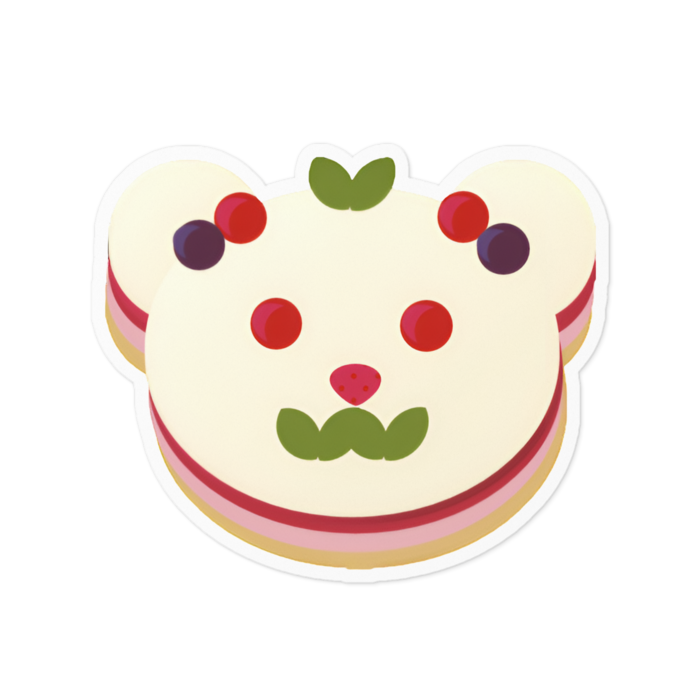 ステッカー - 100 x 100 (mm)