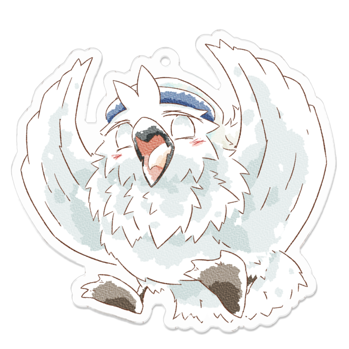 アクリルキーホルダー - 70 x 70 (mm)