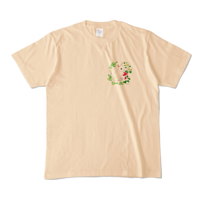 カラーTシャツ - M - ナチュラル (淡色)