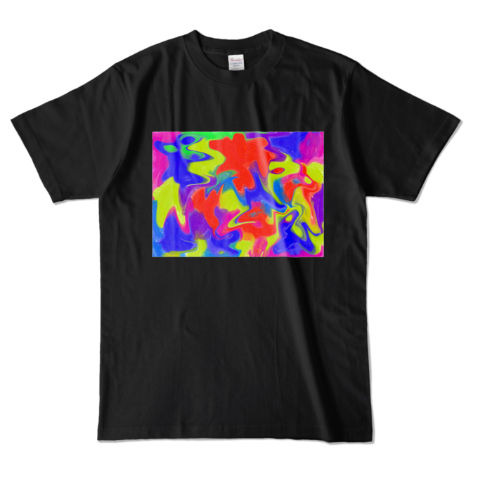 カラーTシャツ - L - ブラック (濃色)