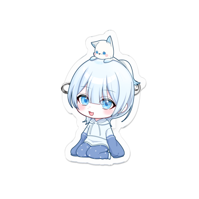 アクリルバッジ - 50 x 50 (mm)