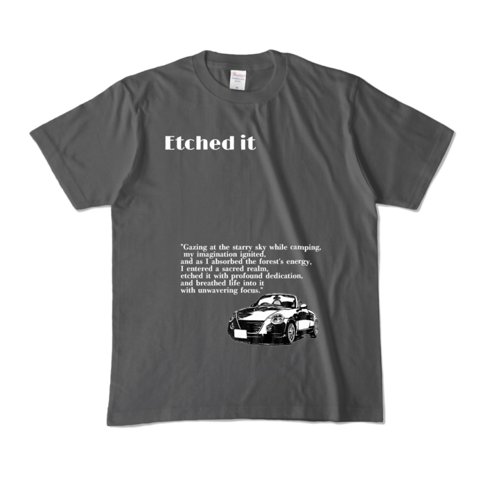 カラーTシャツ - M - チャコール (濃色)