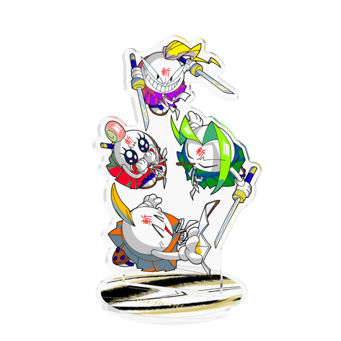 アクリルフィギュア - 100x100mm(3)