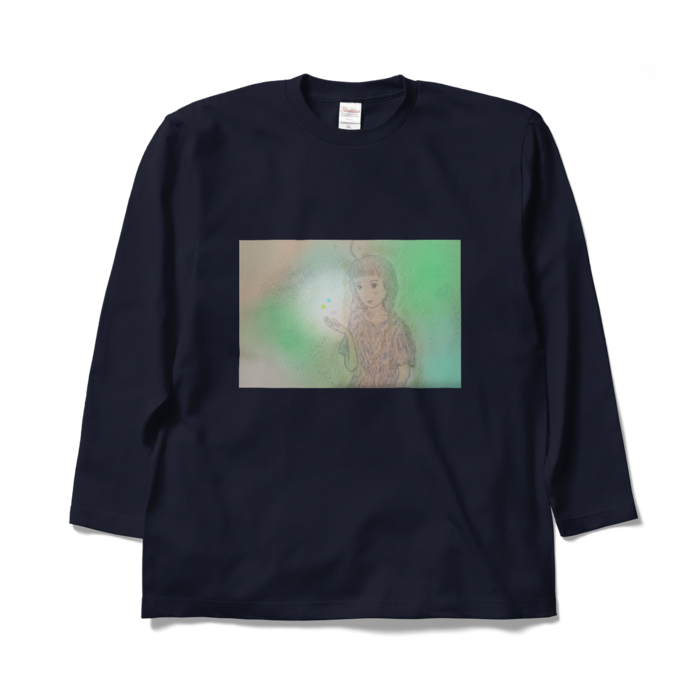 ロングスリーブTシャツ - XL - ネイビー