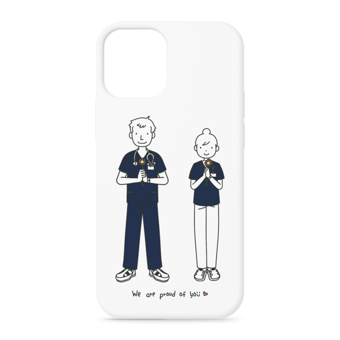 iPhoneケース - iPhone12 mini - 正面印刷のみ