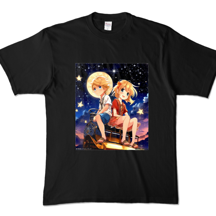 カラーTシャツ - XL - ブラック (濃色)