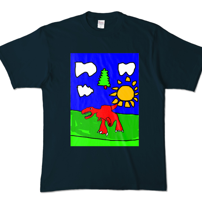 カラーTシャツ - XL - ネイビー (濃色)