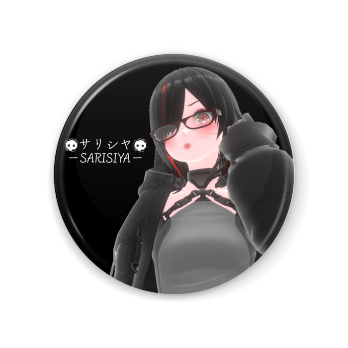 缶ミラー - 56mm(堕天使)