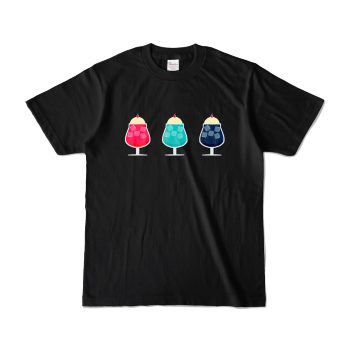 カラーTシャツ - S - ブラック (濃色)