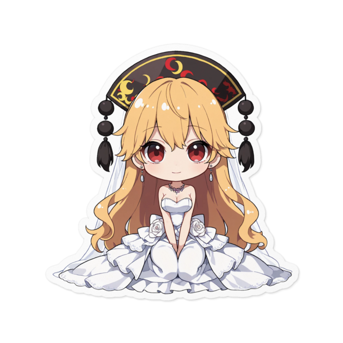 ステッカー - 100 x 100 (mm)(キャラのみ)