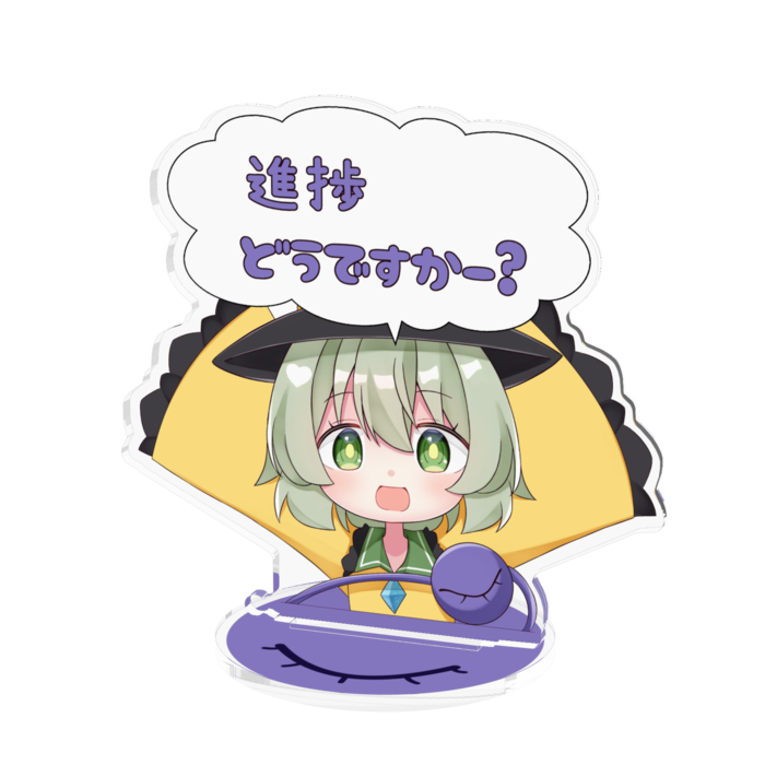 アクリルフィギュア - 100x100mm