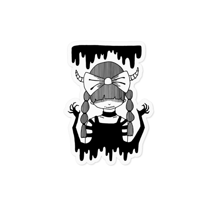 ステッカー - 100 x 100 (mm)