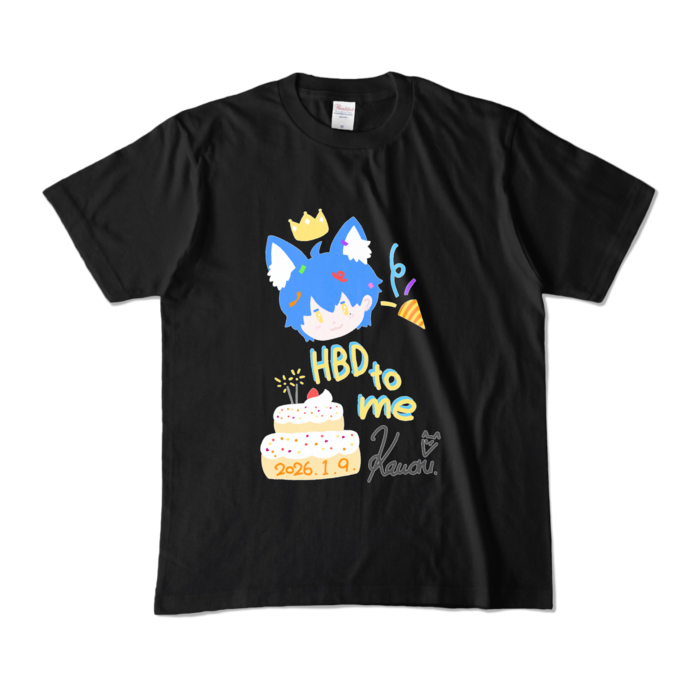 カラーTシャツ - M - ブラック (濃色)