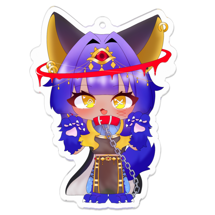 アクリルキーホルダー - 70 x 70 (mm)