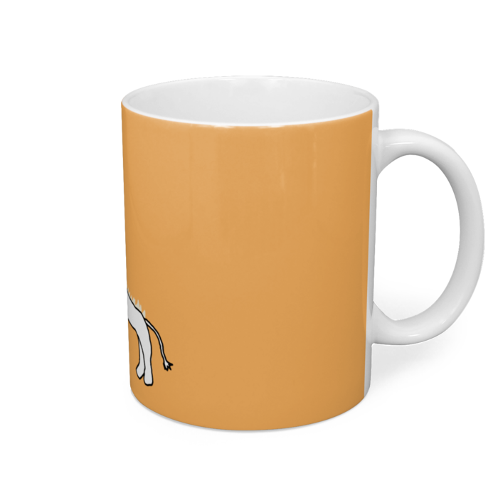 マグカップ（オレンジ） - 直径 8 cm / 高さ 9.5 cm(1)