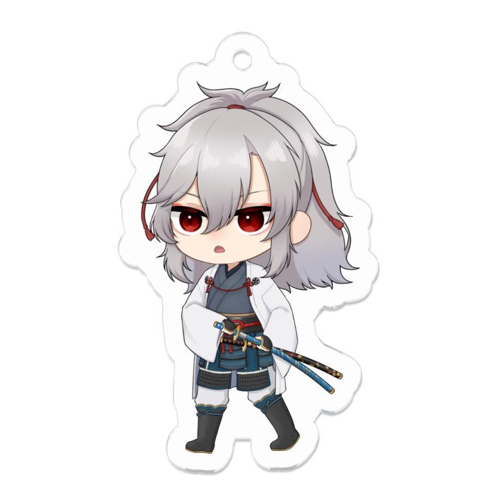 ちびカグラかまえver - 50 x 50 (mm)