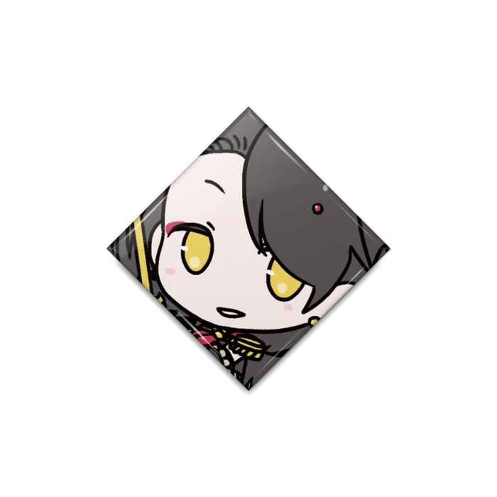 缶バッジ - ひし形40mm