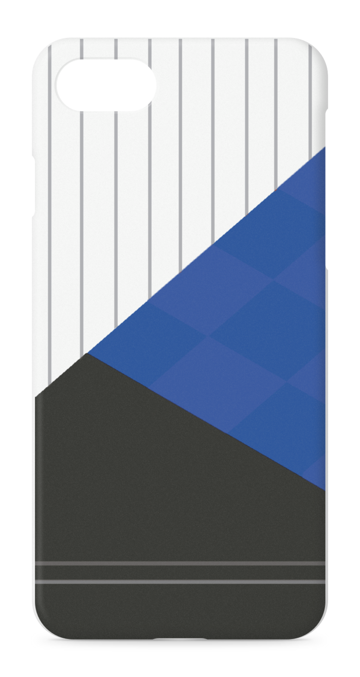 青 - iPhone 8 / 7 - 正面印刷のみ(1)
