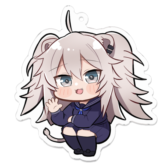 アクリルキーホルダー - 70 x 70 (mm)