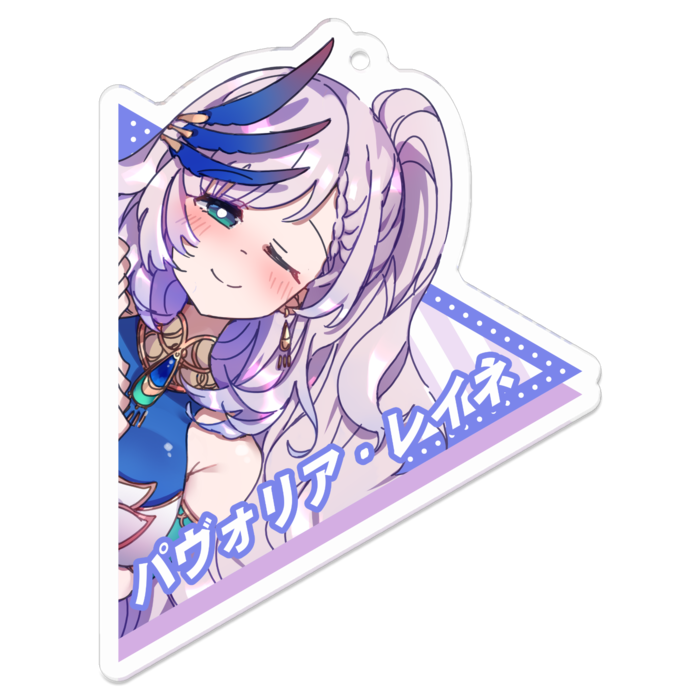 アクリルキーホルダー - 70 x 70 (mm)