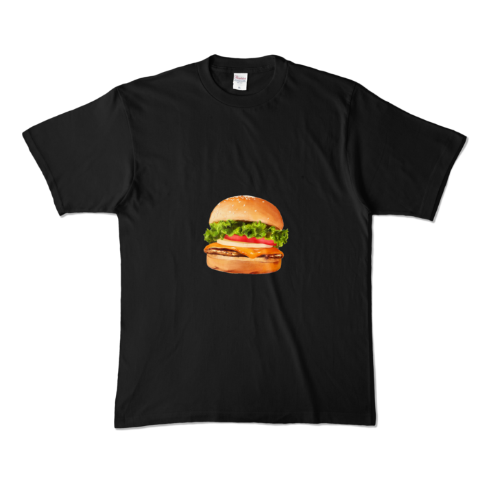 カラーTシャツ - XL - ブラック (濃色)
