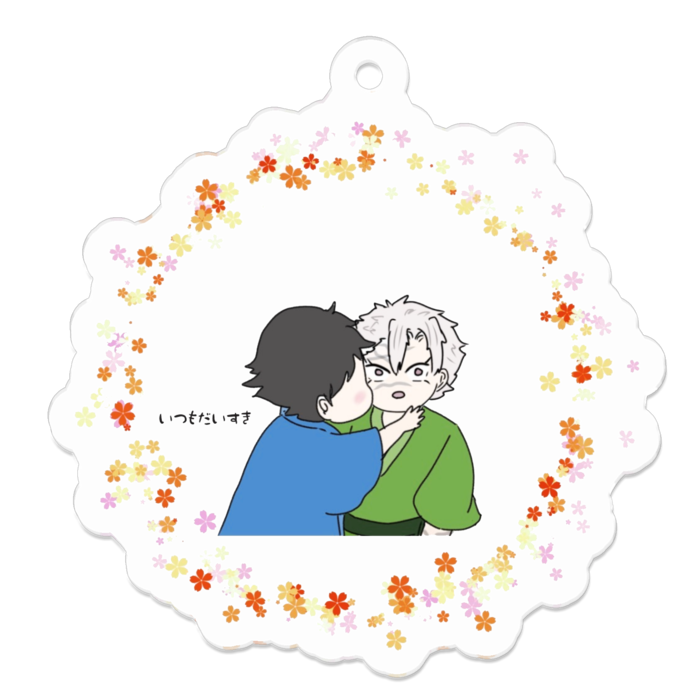 アクリルキーホルダー - 50 x 50 (mm)