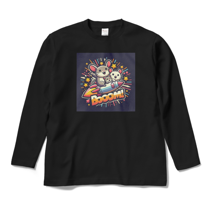 ロングスリーブTシャツ - M - ブラック