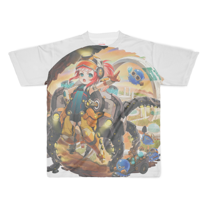 フルグラフィックTシャツ - XL - 両面印刷(2)