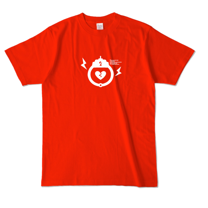カラーTシャツ - L - レッド (濃色)