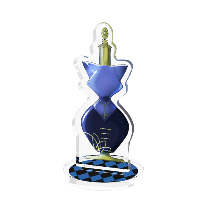 イメージ香水瓶 - 50x50mm