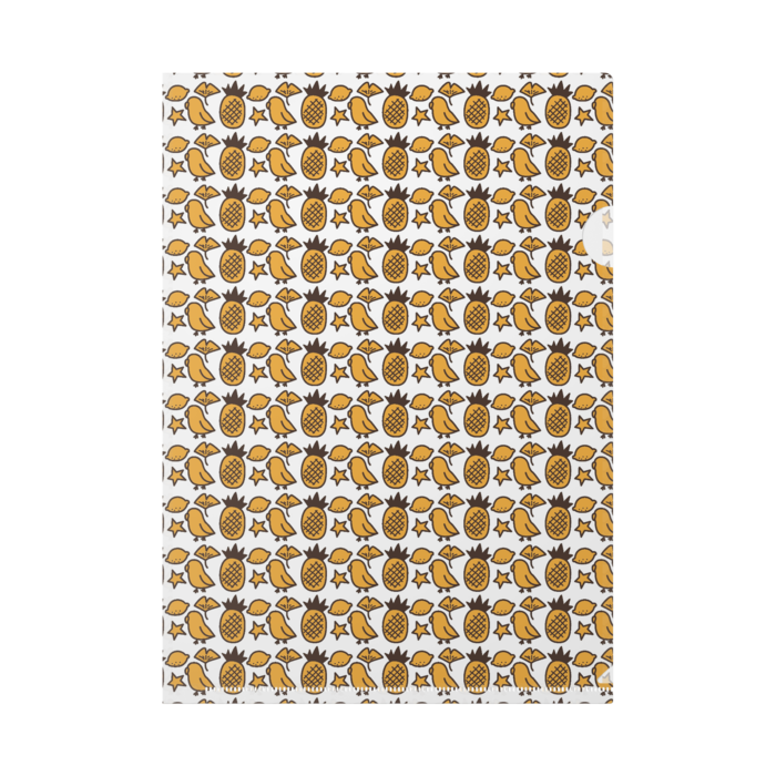 インコとパイナップルたち