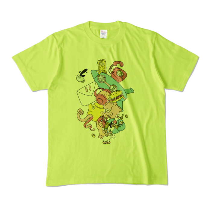 カラーTシャツ - M - ライトグリーン (淡色)