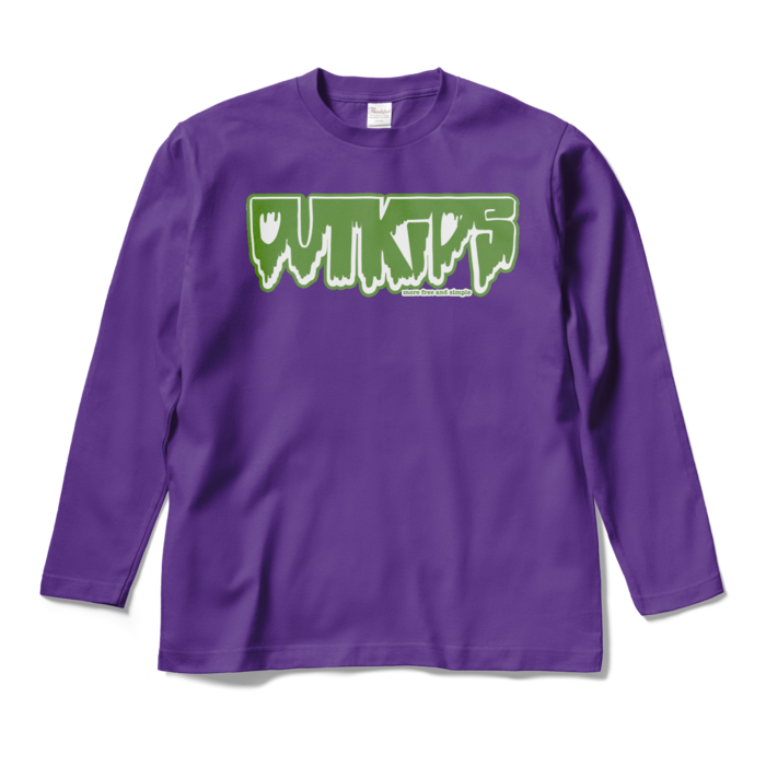 ロングスリーブTシャツ - M - パープル