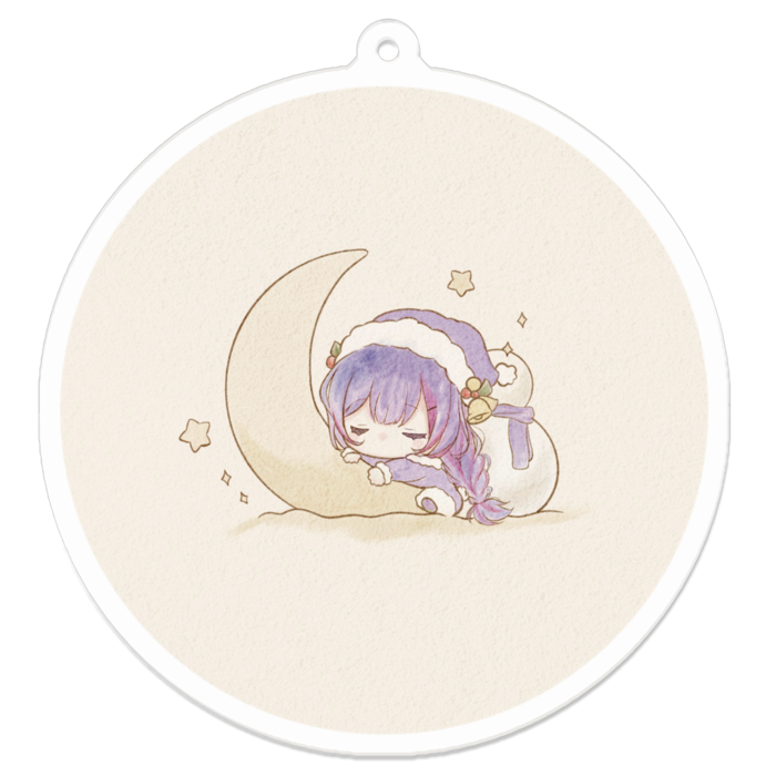 アクリルキーホルダー - 70 x 70 (mm)