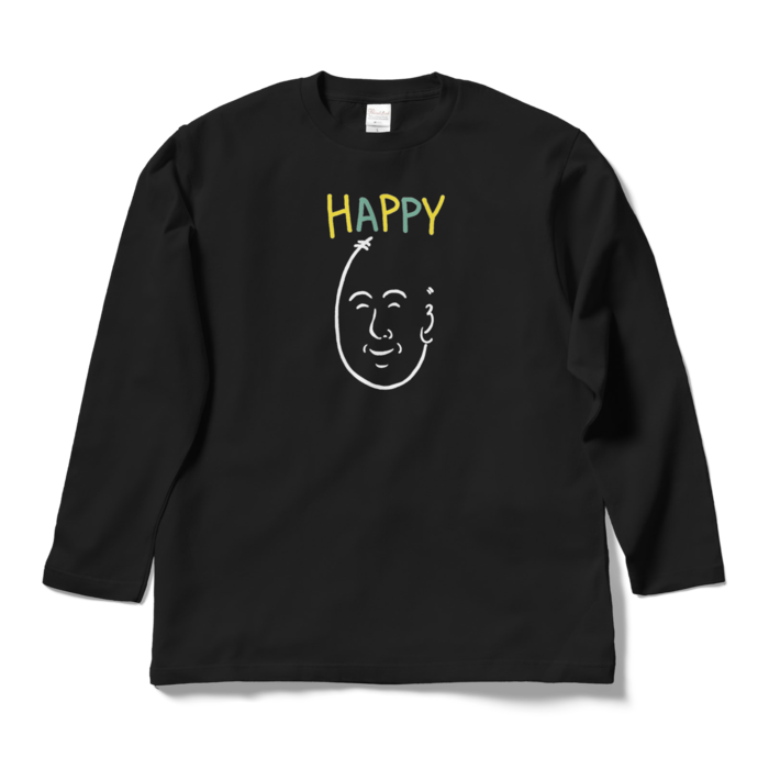 ロングスリーブTシャツ - L - ブラック