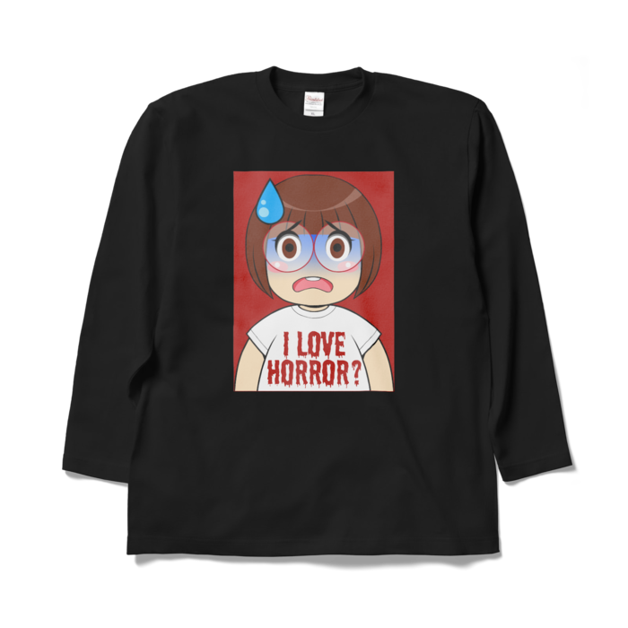 ロングスリーブTシャツ - XL - ブラック